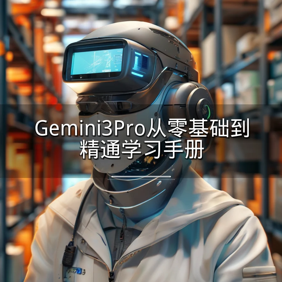 Gemini3 Pro从零基础到精通学习手册-5个文件-文章封面图