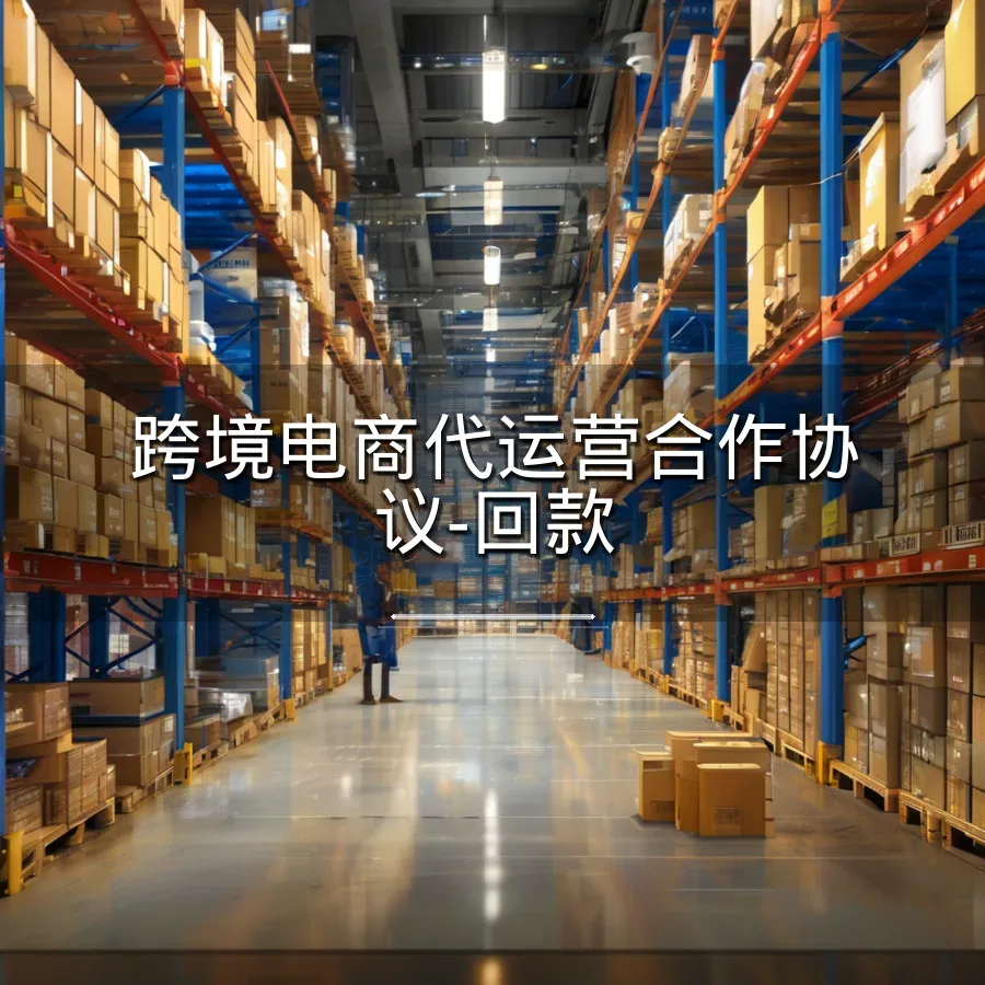 跨境电商代运营合作协议-回款-8页-文章封面图