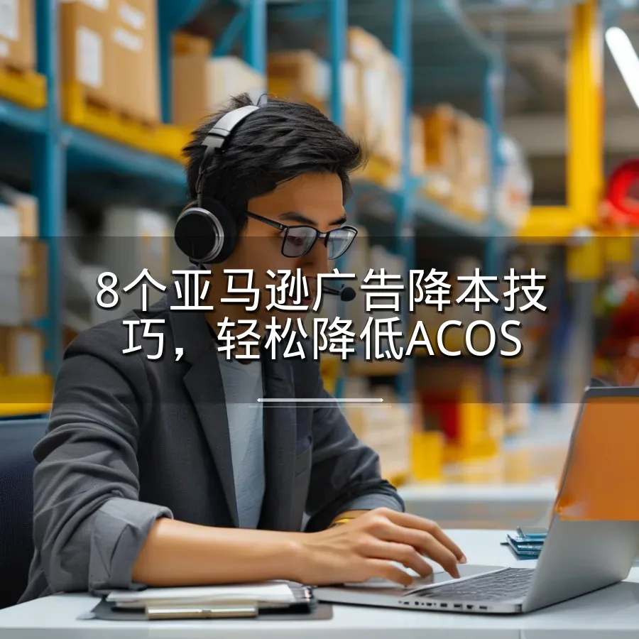 8个亚马逊广告降本技巧，轻松降低ACOS-3页-文章封面图