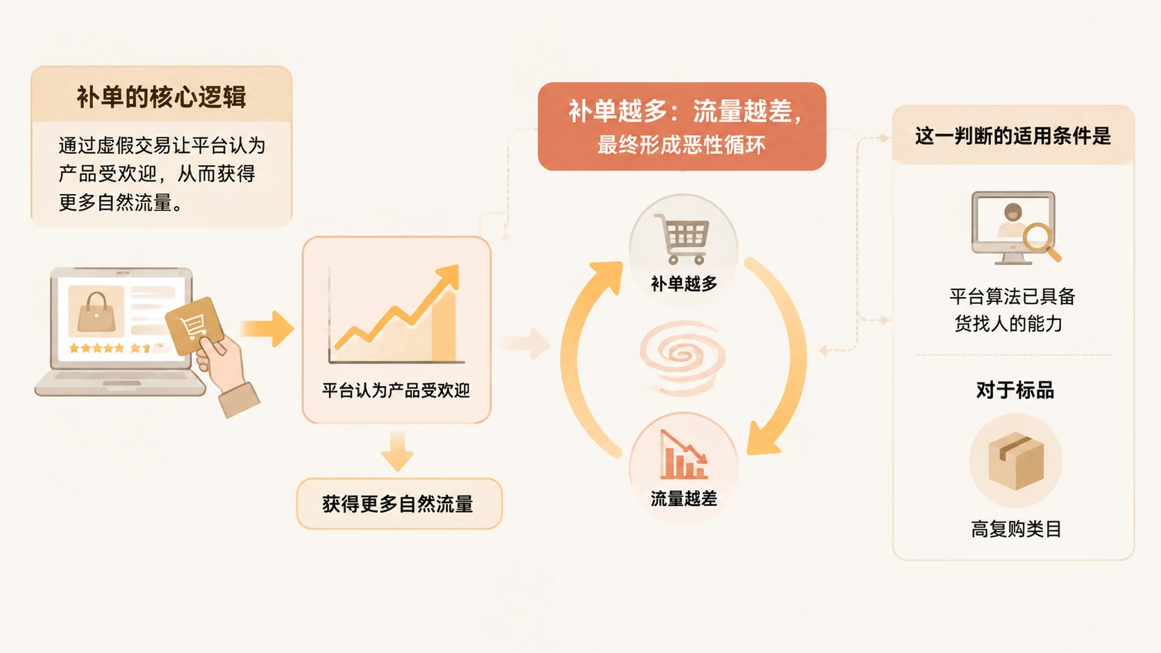 2025年做电商,不补单不付费不研究数据,还能靠什么赚钱? 文章内容信息图 1