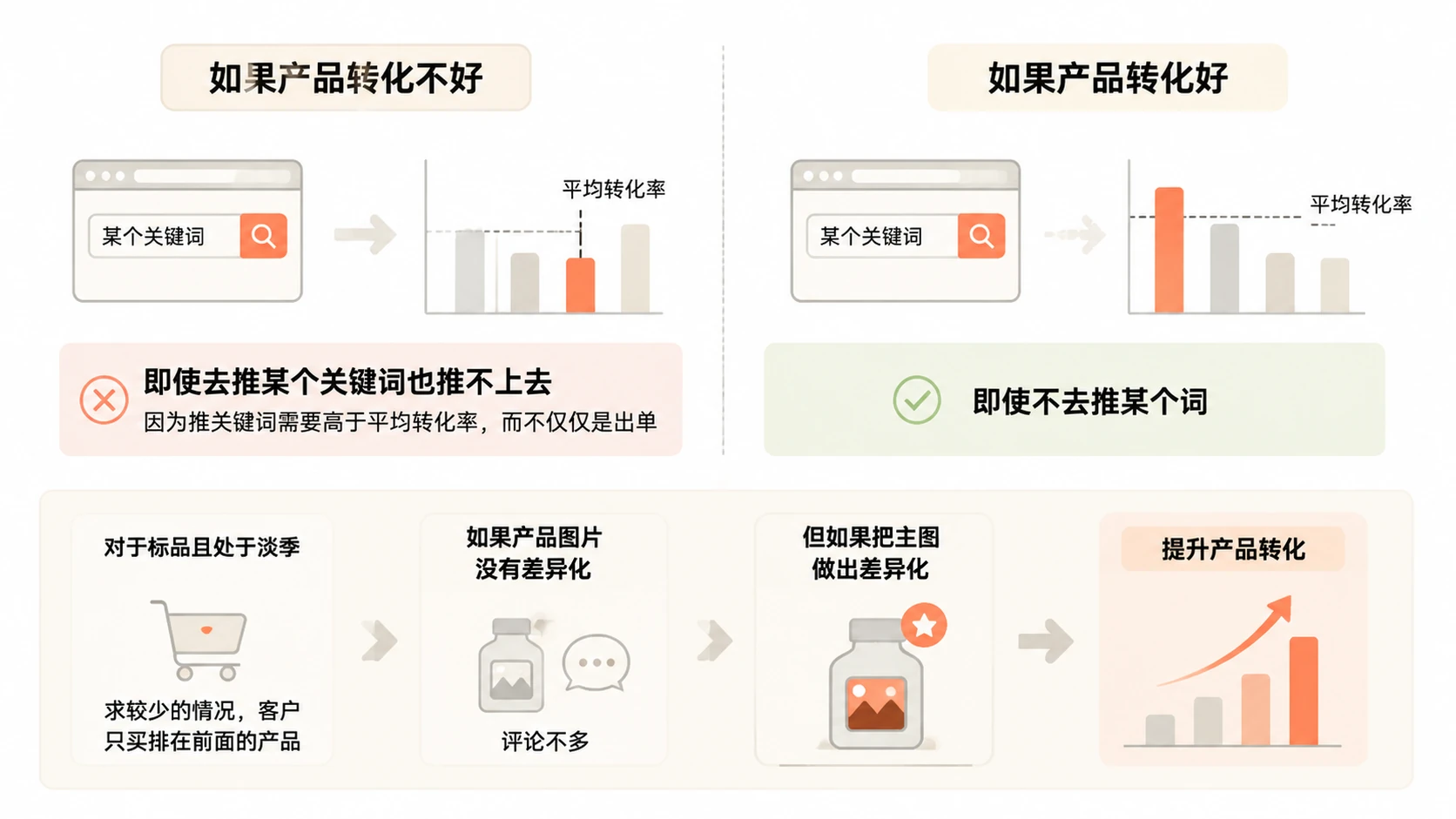 亚马逊｜为什么关掉转化差的广告词后，原本转化好的词也变差了？ 文章内容信息图 3