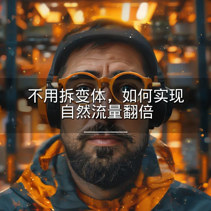 不用拆变体，如何实现自然流量翻倍-11页-文章封面图