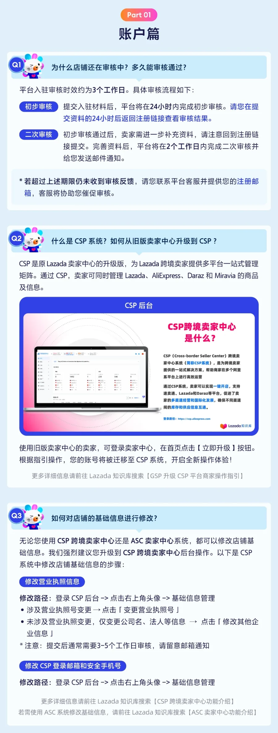 政策规则｜Lazada 解答开店审核与余额升级等 5 大高频难题-新闻简介插图