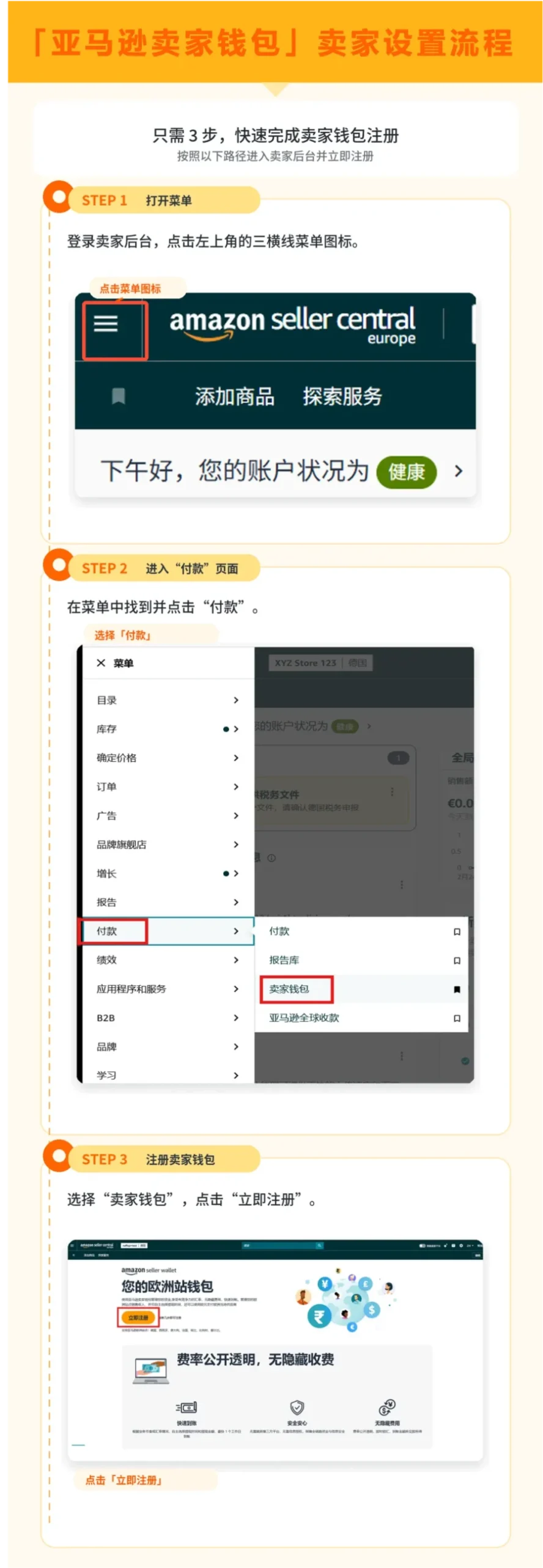 服务动态｜亚马逊发布全球收款与钱包方案，解决多站点回款痛点-新闻简介插图