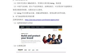 亚马逊品牌备案与授权全流程指南-9页