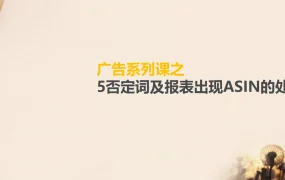 亚马逊广告优化指南：否定词与ASIN处理策略-10页