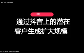 TikTok跨境电商潜在客户开发全攻略-91页