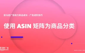 亚马逊广告进阶技巧-ASIN矩阵商品分类指南-15页