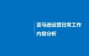 亚马逊运营日常工作内容分析-9页