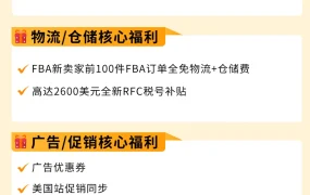 福利信息｜亚马逊新兴站点新品佣金降至5%+最高35万美金礼包，新老卖家同步享受多重优惠
