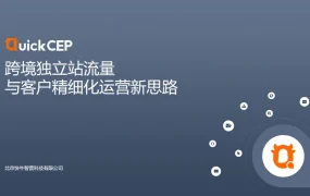 跨境独立站流量与客户精细化运营新思路-19页