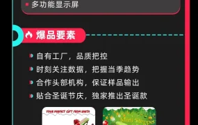 市场趋势｜TikTok Shop全托管家居户外黑五战报：3大爆品GMV最高增300%+圣诞选品指南