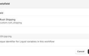 服务动态｜Shopify Flow更新元字段检查功能 简化数据调用流程