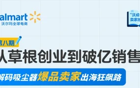 卖家故事｜吸尘器卖家3年破亿销售 沃尔玛WFS使用率近100% 2024年增长61%