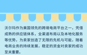 服务动态｜沃尔玛全球电商推出定制化融资解决方案 新卖家可跨平台授信