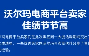 市场趋势｜沃尔玛2023黑五网一销售创新高 WFS出货量同比增长【100%】