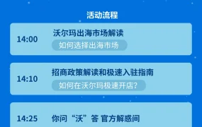 官方活动｜沃尔玛2023首场招商直播开启报名 3月17日官方1V1连线解答入驻疑问