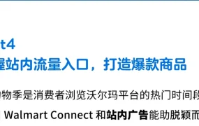 政策规则｜沃尔玛2022旺季重要日期及品类策略 WFS物流GMV增长500%