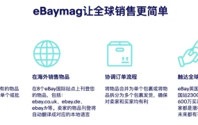 服务动态｜eBay免费多站点刊登工具eBaymag官网上线 支持8国站点一键刊登