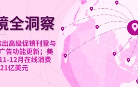 平台动态与市场趋势｜eBay广告功能更新+美国假日消费2221亿美元+欧洲电商12%年增长