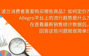 服务动态｜Allegro Analytics销售分析工具上线 提供平台销售数据和竞品洞察