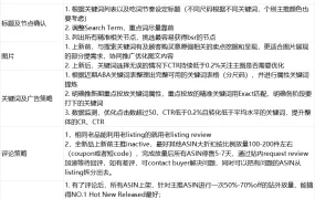 亚马逊新品推广策略与利润核算表-79行-3个子表