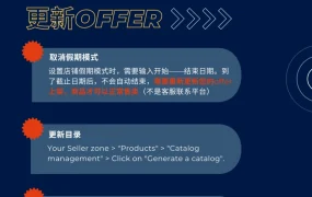 通知公告｜⚠️中危！Octopia平台要求关闭假期模式并更新Offer 2月1日发布
