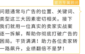 卖家故事｜卖家Alice通过官方专属顾问降低ACOS【20%】