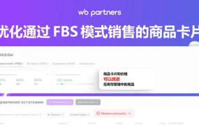 服务动态｜Wildberries上线FBS模式「可以改进」小组件 实时提示页面问题