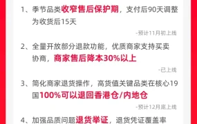 政策规则｜速卖通严打恶意退款 商家售后成本降【30%】 11-12月分阶段上线
