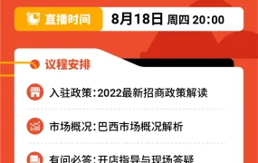 官方活动｜Shopee巴西首站入驻+站外营销双直播 8月17-18日线上举办