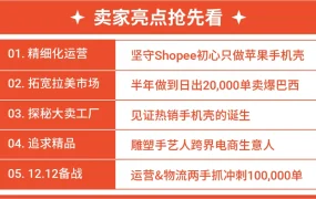 卖家故事｜90后团队Shopee手机壳日出40000单 巴西市场半年破20000单