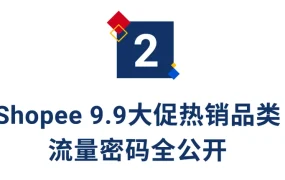 市场趋势｜Shopee 9.9大促99分钟售4500万件 新卖家订单暴增8倍 跨境热品价格全览