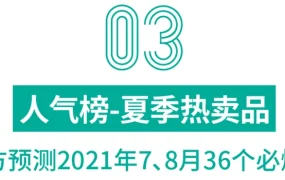 市场趋势｜Shopee发布2021三大热销榜单 覆盖菲马越台4大市场 预测5-8月爆单机会