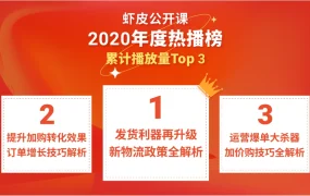 运营指导｜Shopee公开课2020年度六大榜单出炉 50场免费课程助力卖家成长
