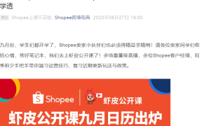 运营指导｜Shopee 9月免费运营课：广告+装修+套装优惠+大促策略 4节课1小时学透