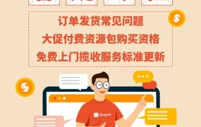 政策规则｜Shopee免费上门揽收服务标准更新 9月实施 未达标将失去服务