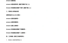 Amazon运营团队组建计划及绩效考核指南-6页
