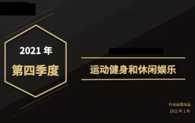 2021Q4运动健身与休闲娱乐行业跨境电商市场分析报告-12页