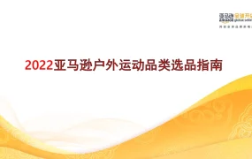 2022亚马逊户外运动品类选品指南-41页