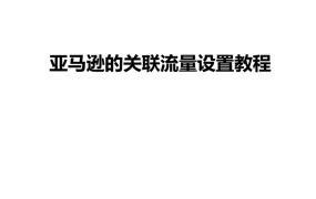 2024亚马逊关联流量设置全攻略-19页