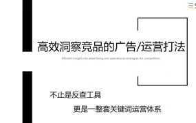 SIF工具-高效洞察竞品的广告运营打法-20页