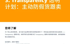 亚马逊Transparency透明计划防跟卖实战指南-28页