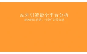 亚马逊站外引流全渠道策略指南-26页