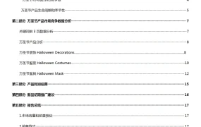 亚马逊美国站万圣节产品市场调研与选品策略报告-19页