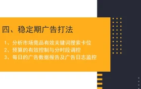 亚马逊产品稳定期CPC广告打法系统性解析-13页