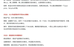 亚马逊出现划线价的10种方法-2页