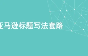 亚马逊标题优化终极指南-17页