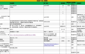 亚马逊新品推广与运营计划表-75行-6个子表