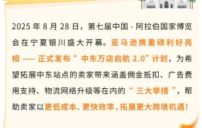 市场趋势｜亚马逊中东万店启航2.0计划启动 三大举措撬动千亿商机